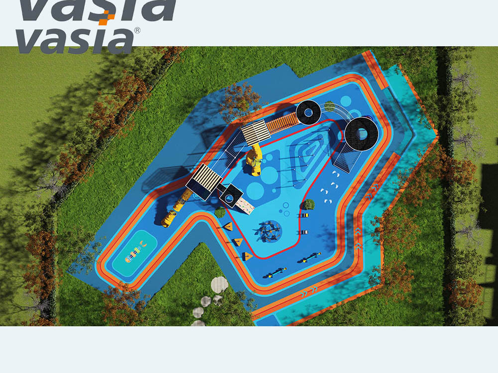 tobog&aacute;n para parque infantil W0008