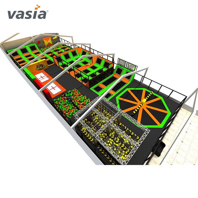 Parque de trampolines para niños Fitness-Vasia