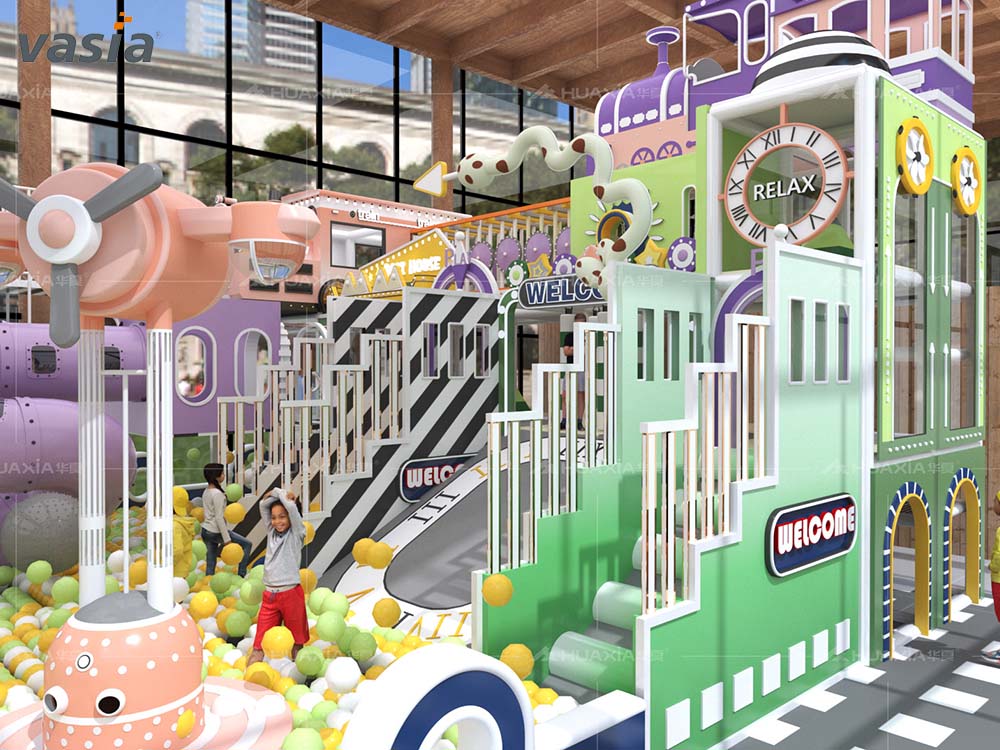 Parque de atracciones cubierto S0160