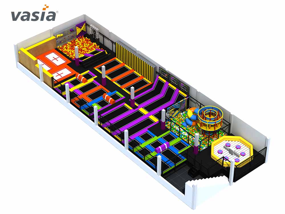 parque infantil trampol&iacute;n W0001