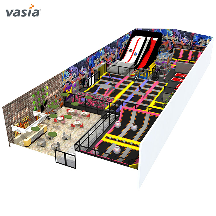 Parque de trampolines para niños de alta calidad: Vasia