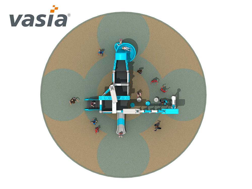 Parque infantil al aire libre z005