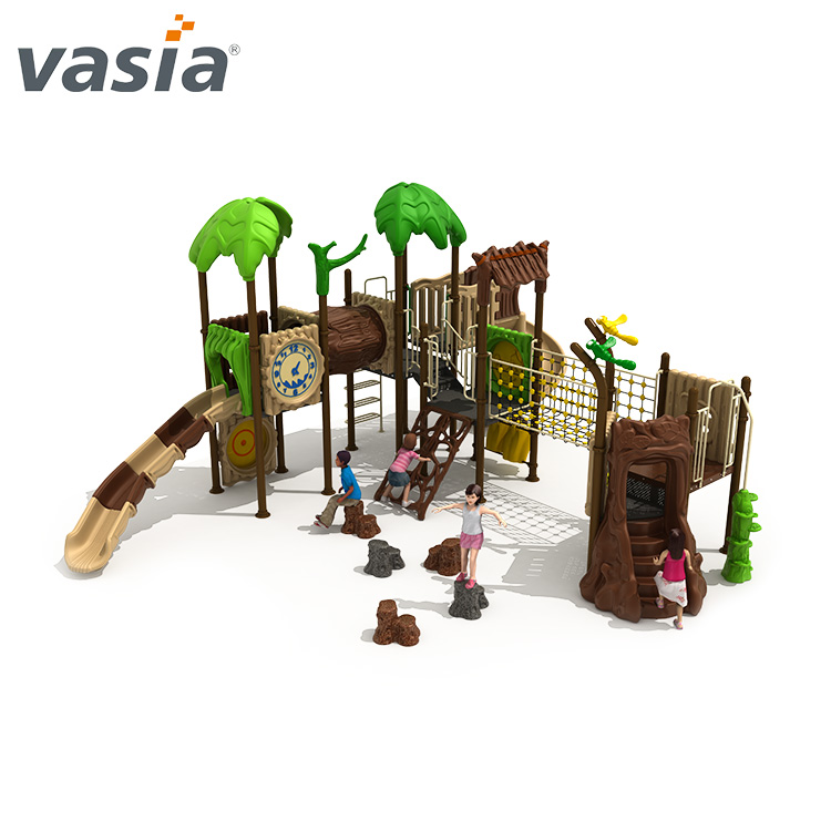 Parques infantiles de plástico para patio trasero.