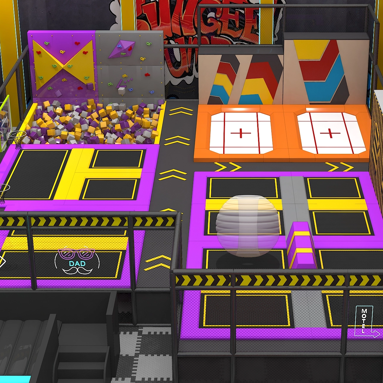 Cómo iniciar un negocio de parques de trampolines