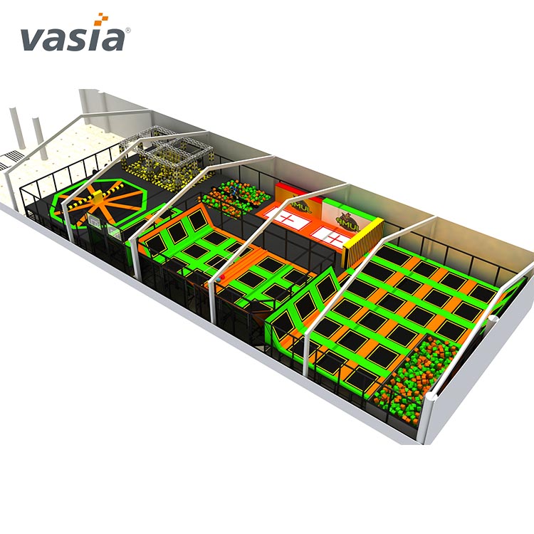 Parque de trampolines para niños Fitness-Vasia