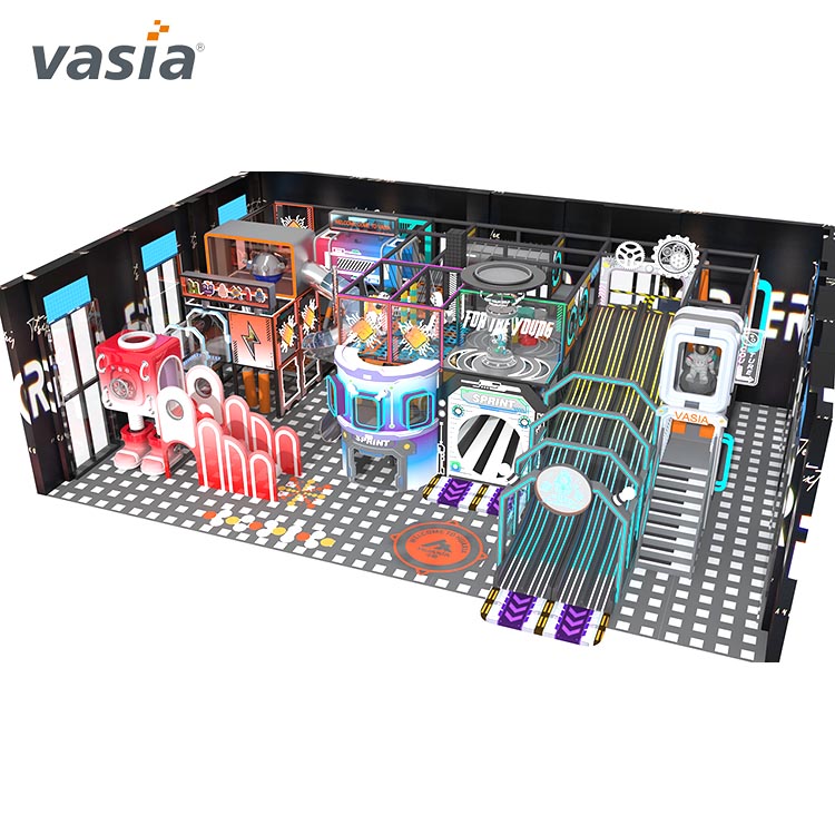 Tema de espacio de juegos interior comercial-Vasia