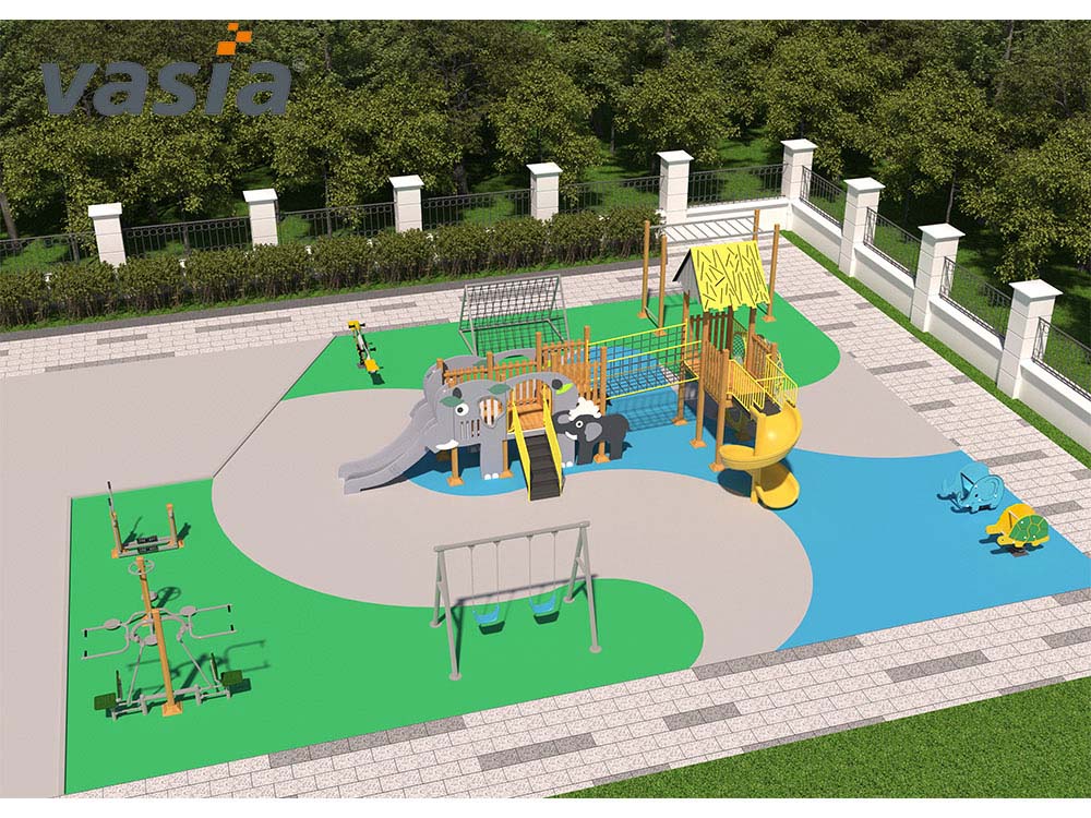 tobog&aacute;n para parque infantil W0002
