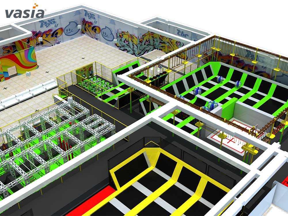 parque de trampolines W0033